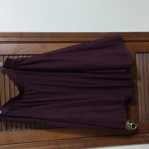 Burgundy Tulle Skirt Torrid 4